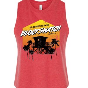 SOLD OUT: Blocks Watch Cropped Tank Top