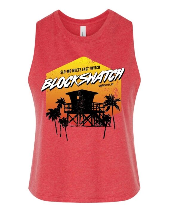 SOLD OUT: Blocks Watch Cropped Tank Top